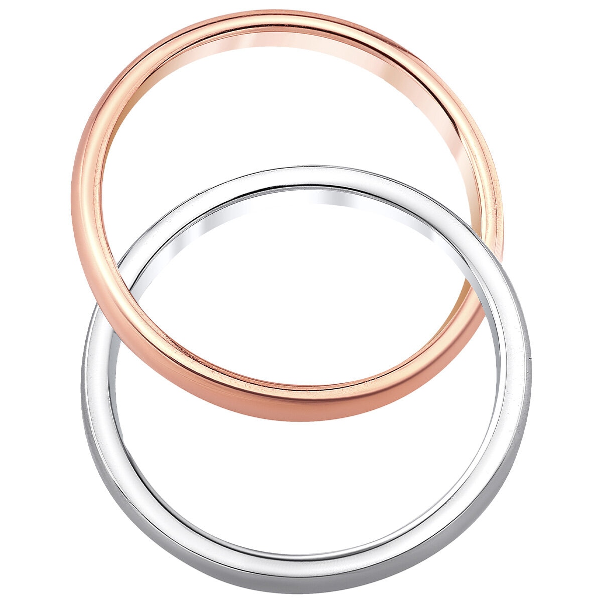 18KT White And Rose Gold Fancy Ring