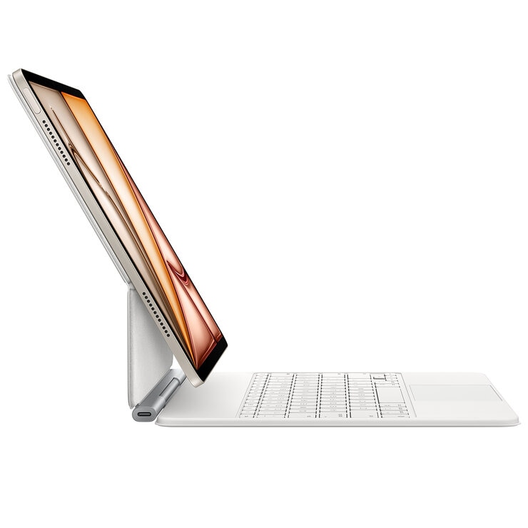Apple Magic Keyboard For 13 Inch iPad Air M3 White MDFW4ZA/A
