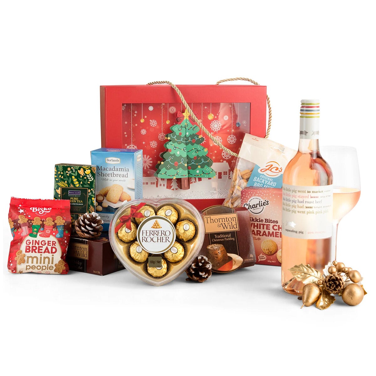 Interhampers Sweet Christmas Gift Box