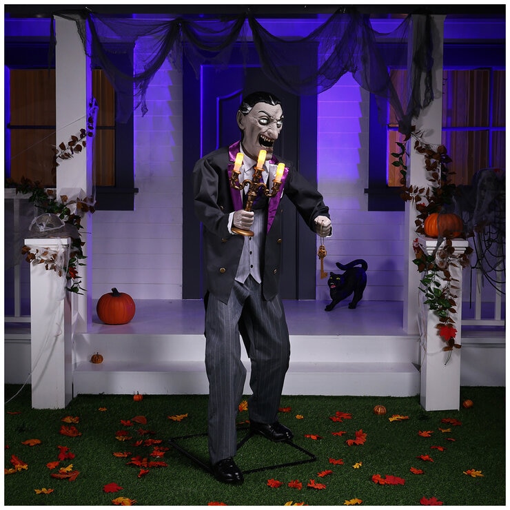 Animated Vampire Butler 6 Feet Tall Animated Vampire Butler 6 Feet Tall