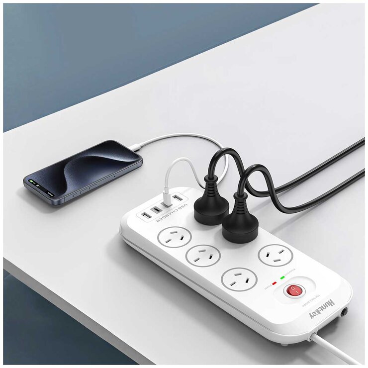 Huntkey Powerboard 6 Way SAC607C