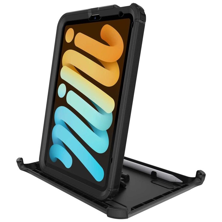 OtterBox Defender Apple iPad Mini A17 Pro iPad Mini 6th Gen Case Black 77-87476