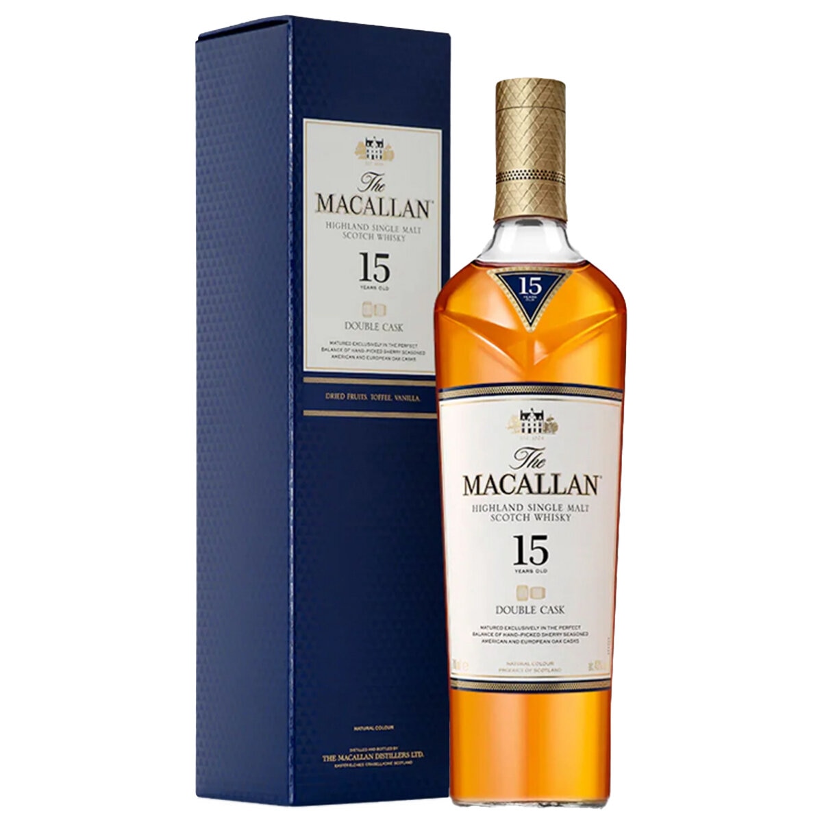 The Macallan 15 Year Old Double Cask Single Malt Scotch Whisky 700ml