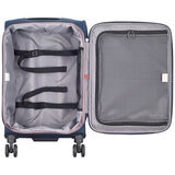 Delsey Softside 2 Piece Luggage Set Blue