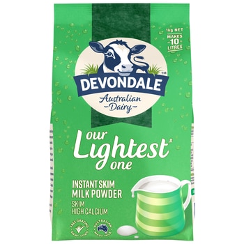 Devondale Instant Skim Milk Powder 1kg