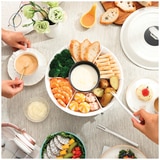 Morphy Richards Round Multifunction Pot - White