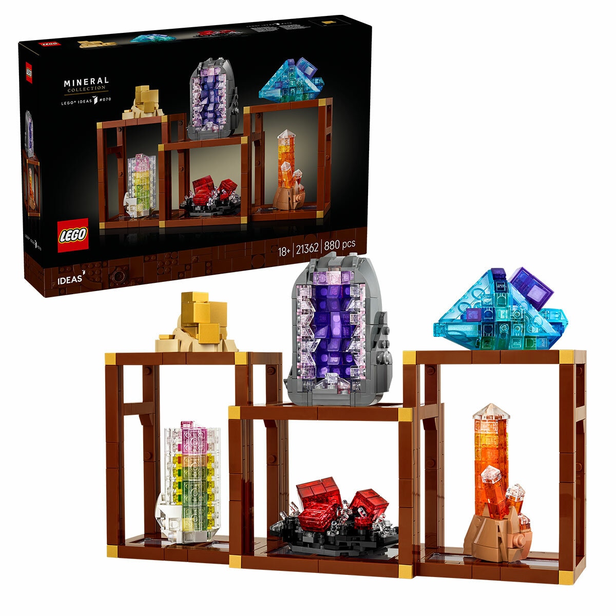 LEGO Ideas Mineral Collection 21362 LEGO Ideas Mineral Collection 21362
