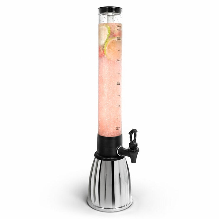 Mesa Beverage Tower With Removable Ice Tube 2.6L Mesa Beverage Tower With Removable Ice Tube 2.6L