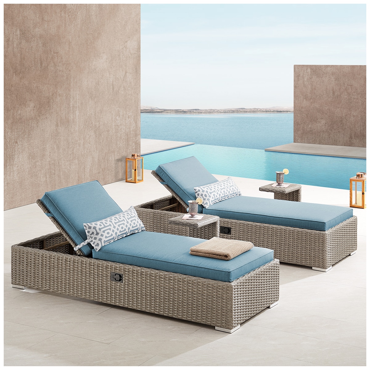 Sirio - Niko 2 Piece Collection Chaise