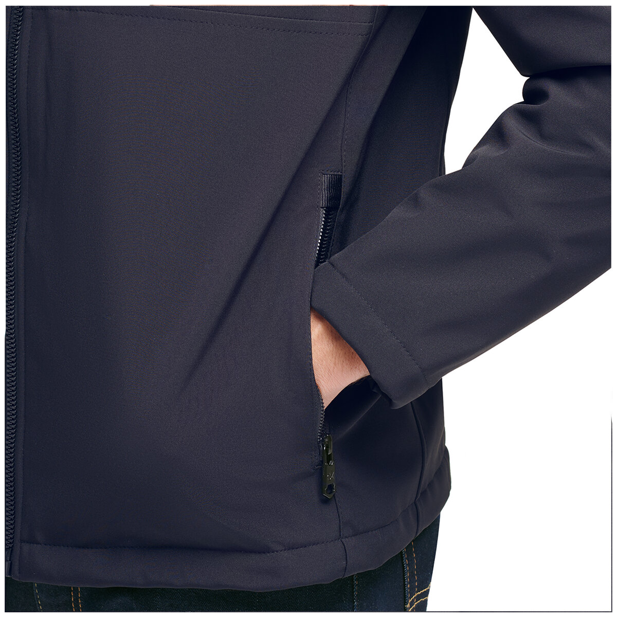 Calvin Klein Men's Lightweight Softshell Jacket True Navy