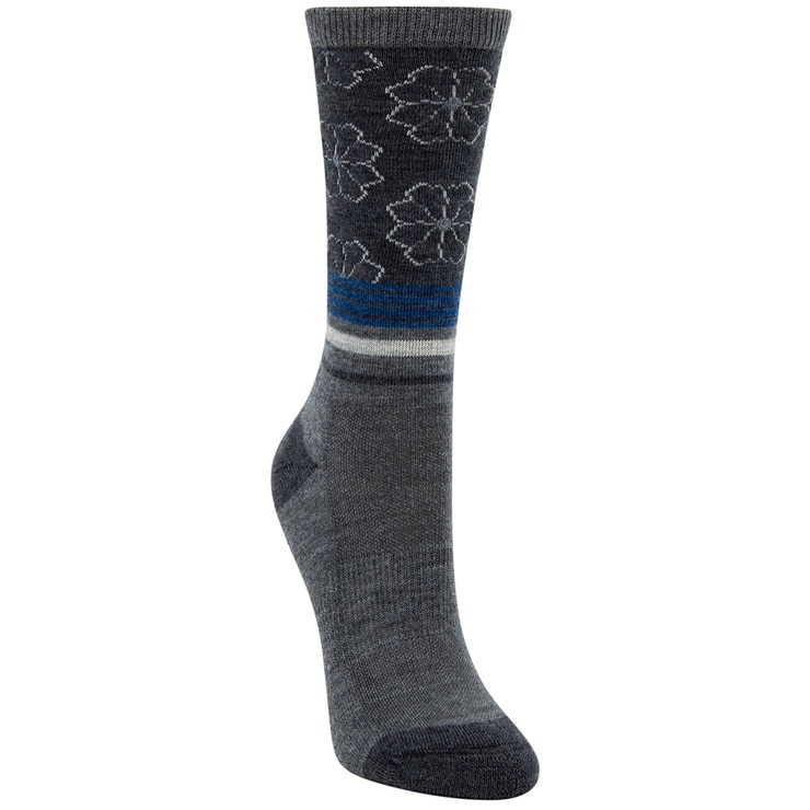 Kirkland Signature Ladies' Trail Sock 6pk Blue & Grey Costco Australia