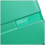 Delsey Benetton 3 Piece Luggage Set Green