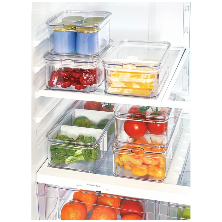 iDesign Crisp Fridge Bins 6 Piece Set Costco Australia