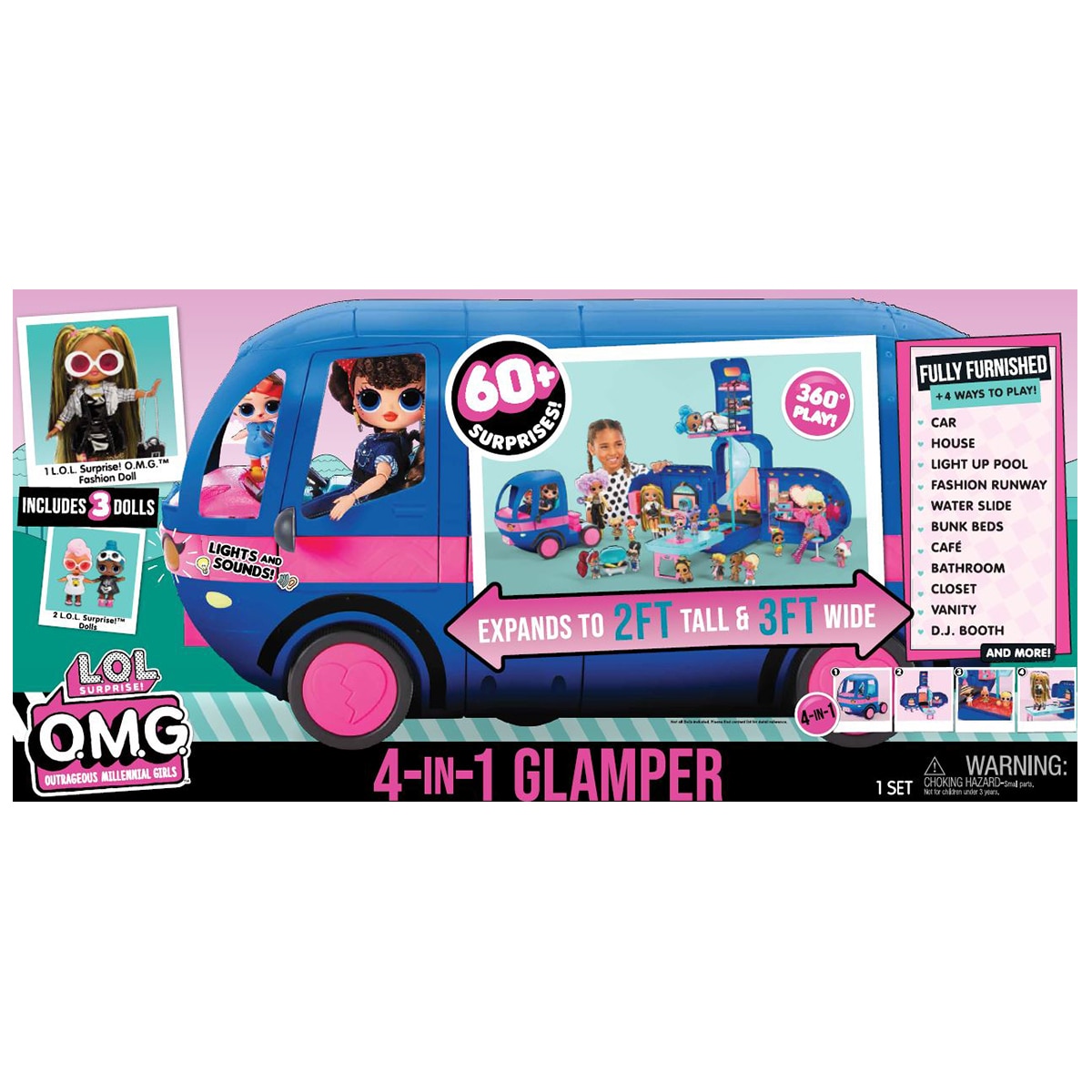 lol doll camper van