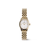 Daniel Wellington Ophelia Mini White Dial Gold Beans Link Strap Women's Watch DW00100803