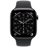 Apple Watch Series 11 GPS + Cellular 42mm Slate Titanium Case with Black Sport Band - S/M Apple Watch Series 11 GPS + Cellular 42mm Slate Titanium Case with Black Sport Band - S/M