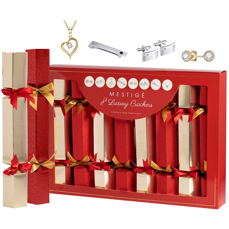 Mestige Premium Swarovski Crystal Christmas Crackers 8pk | Costco Australia