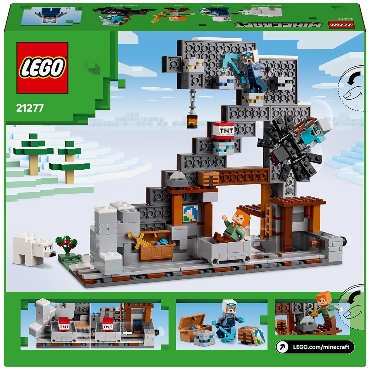 LEGO Minecraft The Pickaxe Mine 21277