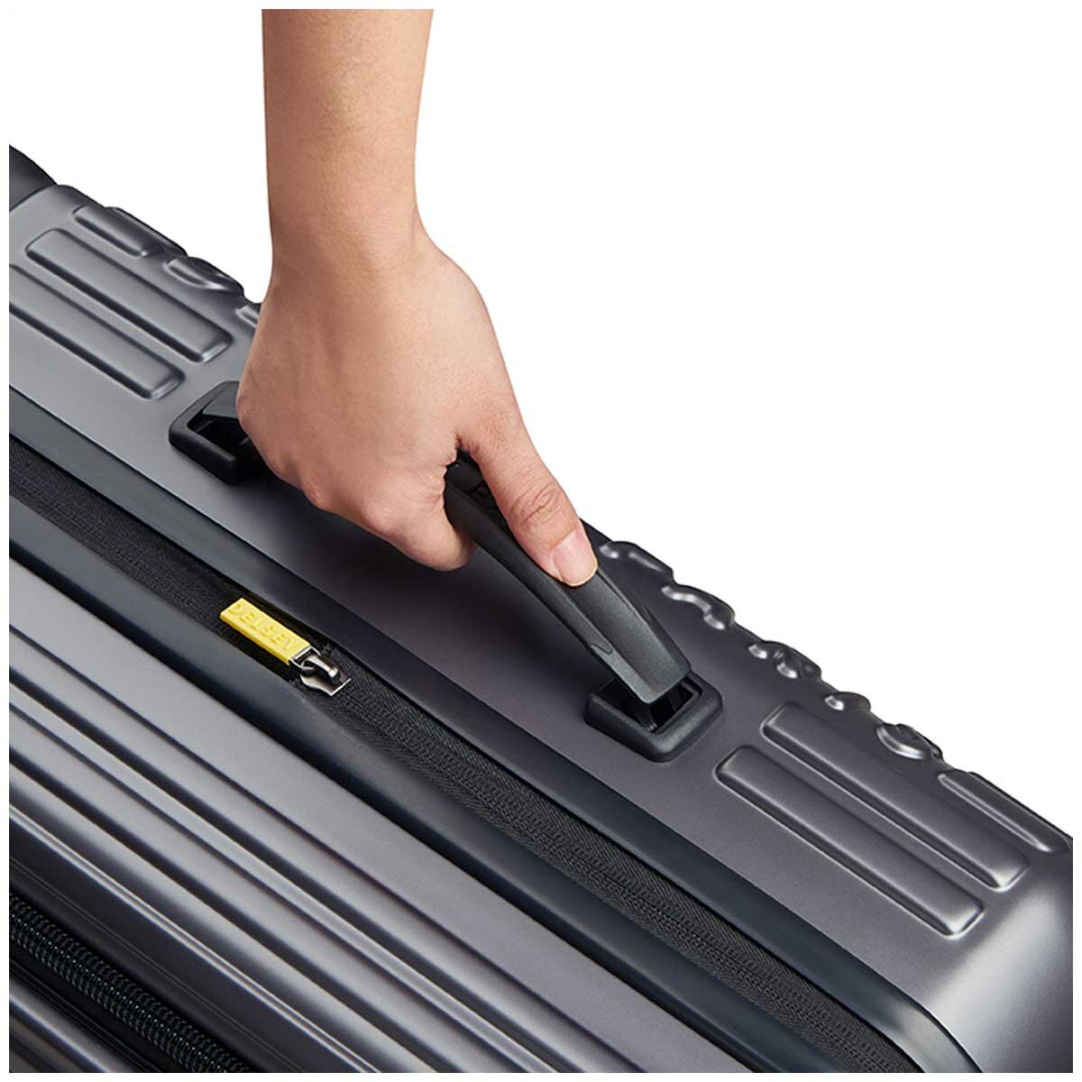 Hybrid Hardside Carry On With Front Lid Opening