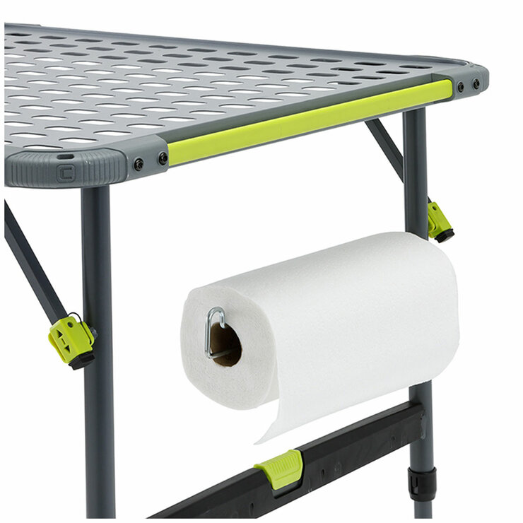 1872208 - CORE Flexrail Camping Cook Table 157cm With Accessories