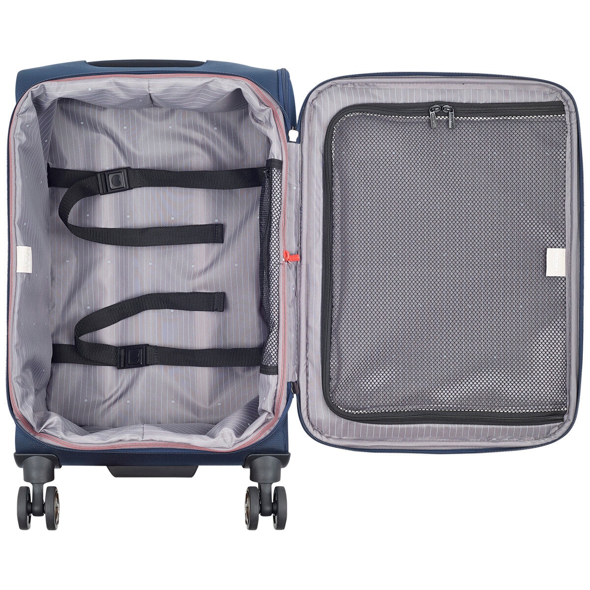 Delsey Softside 2 Piece Luggage Set Blue