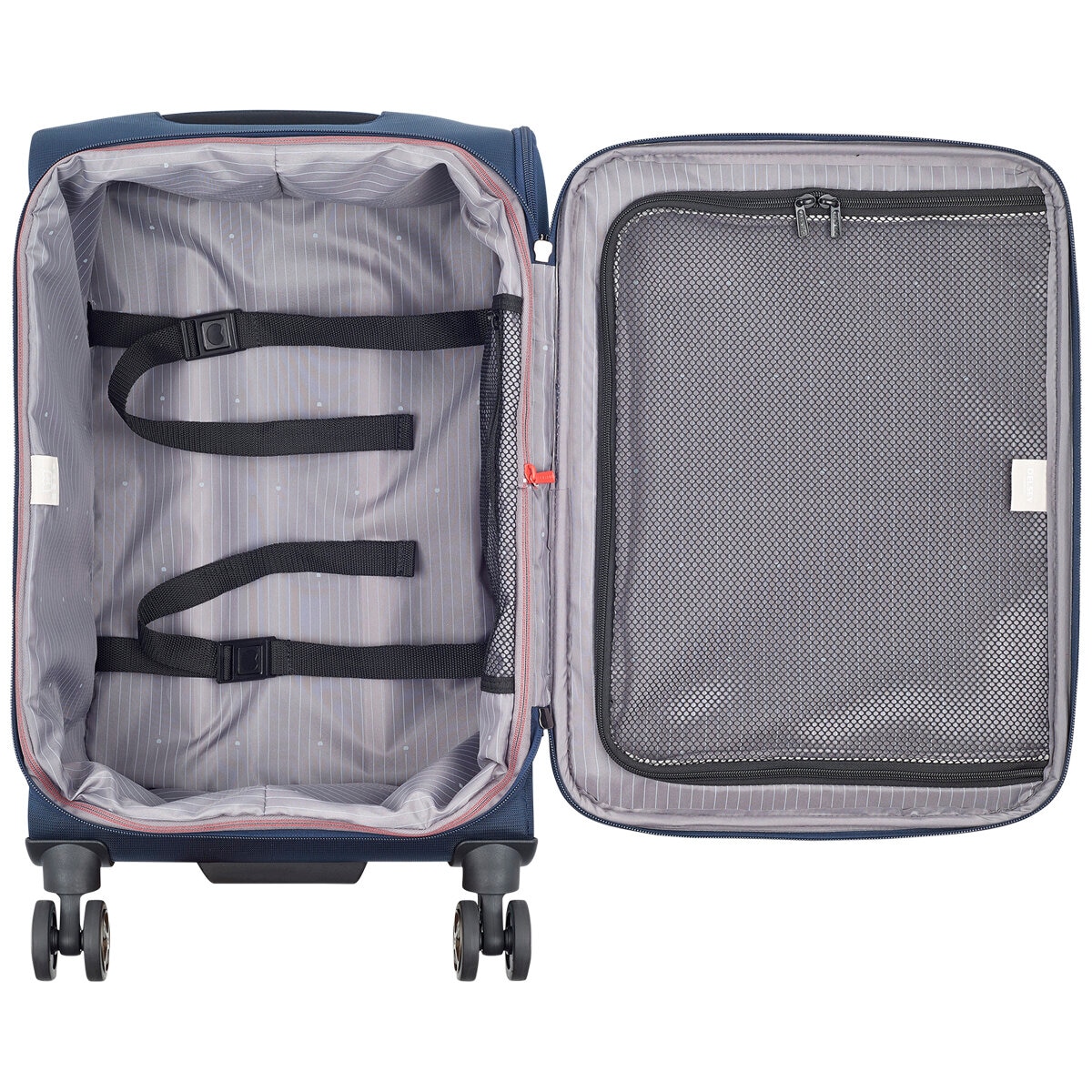 Delsey Softside 2 Piece Luggage Set Blue