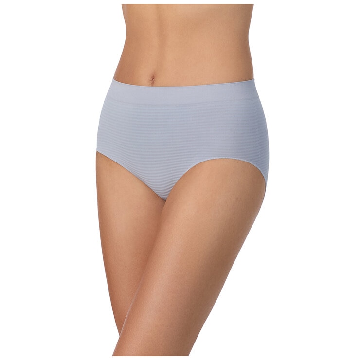 Carole Hochman Women's Seamless Brief 5 Pack Small Multi