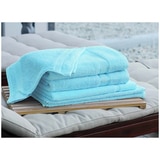 Kingtex Plain dyed 100% Combed Cotton towel range 550gsm Bath Sheet set 7 piece - Torquoise