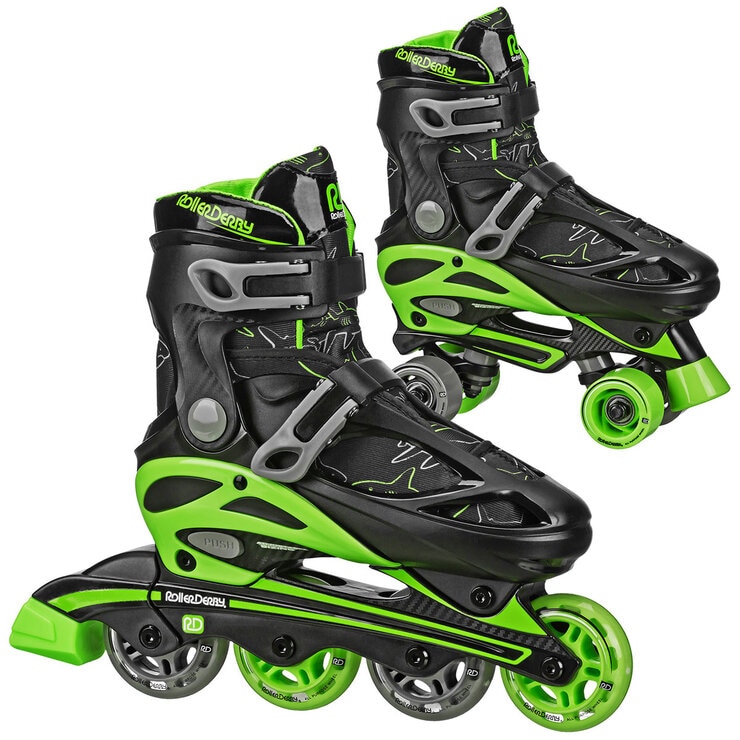 Roller Derby Rollerskates Sprinter Green