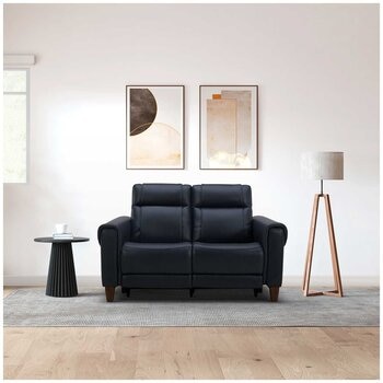 Aiden & Ivy Leather Power Reclining Loveseat