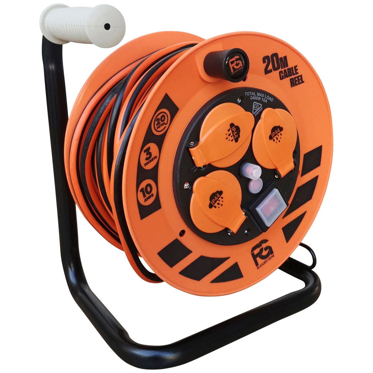Proglo 20m Heavy Duty Cable Reel