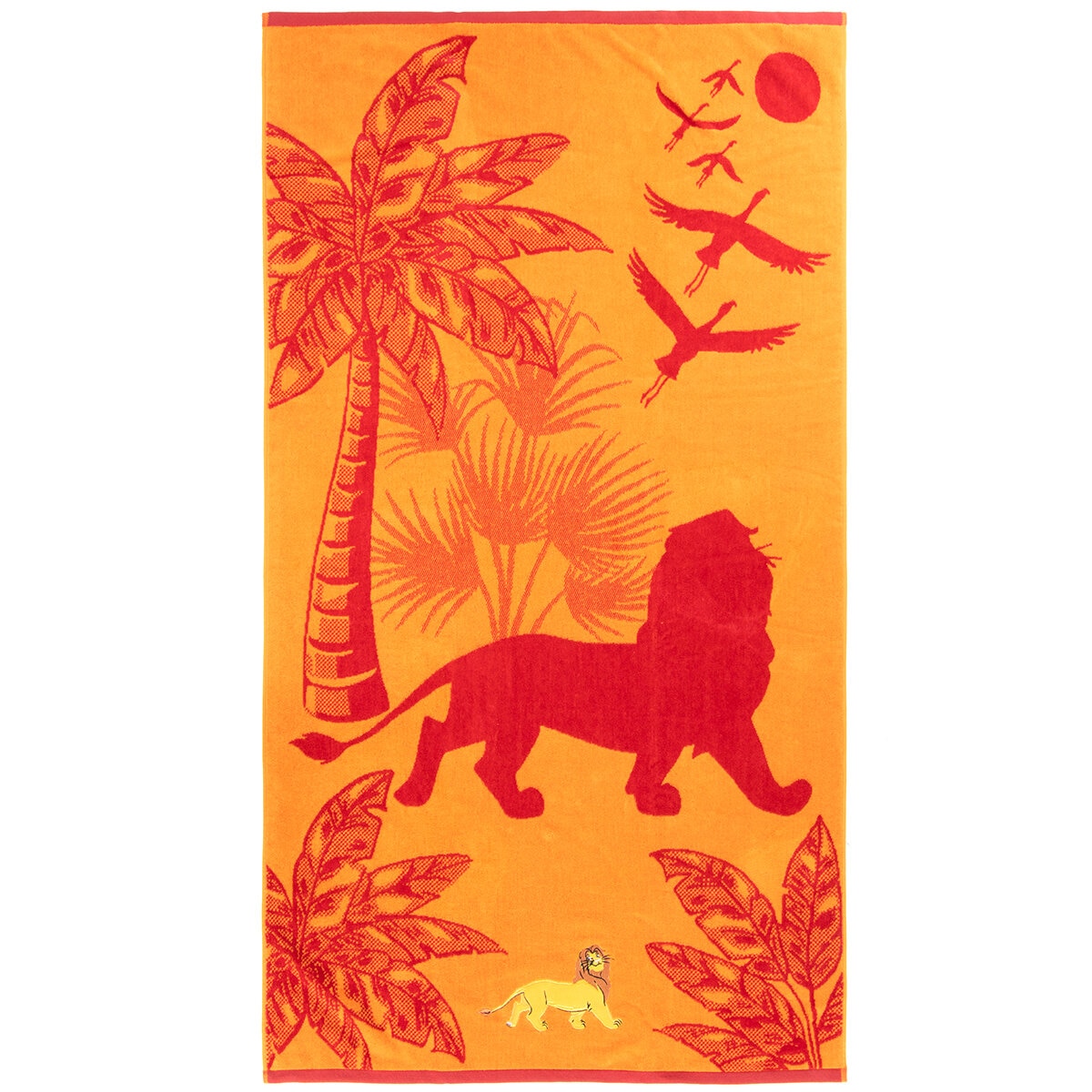Licensed Jacquard Beach Towel 160 x 86 cm Lion King