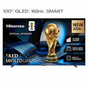 Hisense 100 Inch U6S Hi-QLED Mini LED 4K Smart TV 100U6SAU