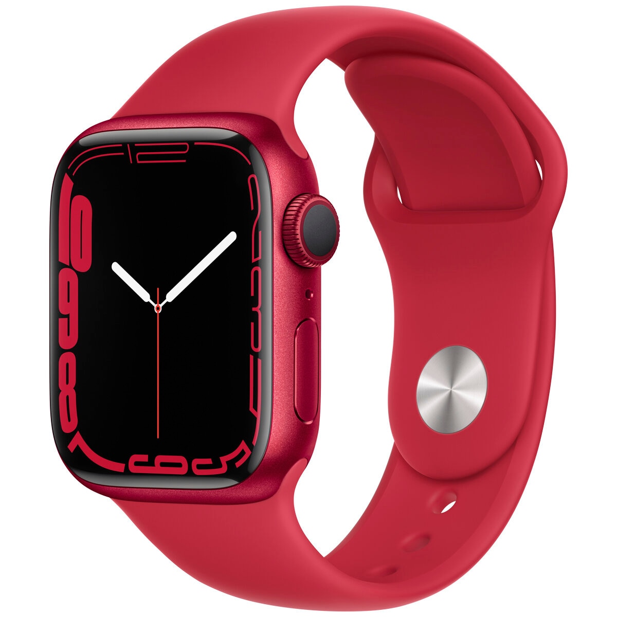 Apple Watch Series 7 GPS 41mm (PRODUCT)RED Aluminium Case with (PRODUCT)RED Sport Band