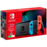 Nintendo Switch Neon Joy-Con Console + Mario Kart 8 Deluxe Bundle 156068