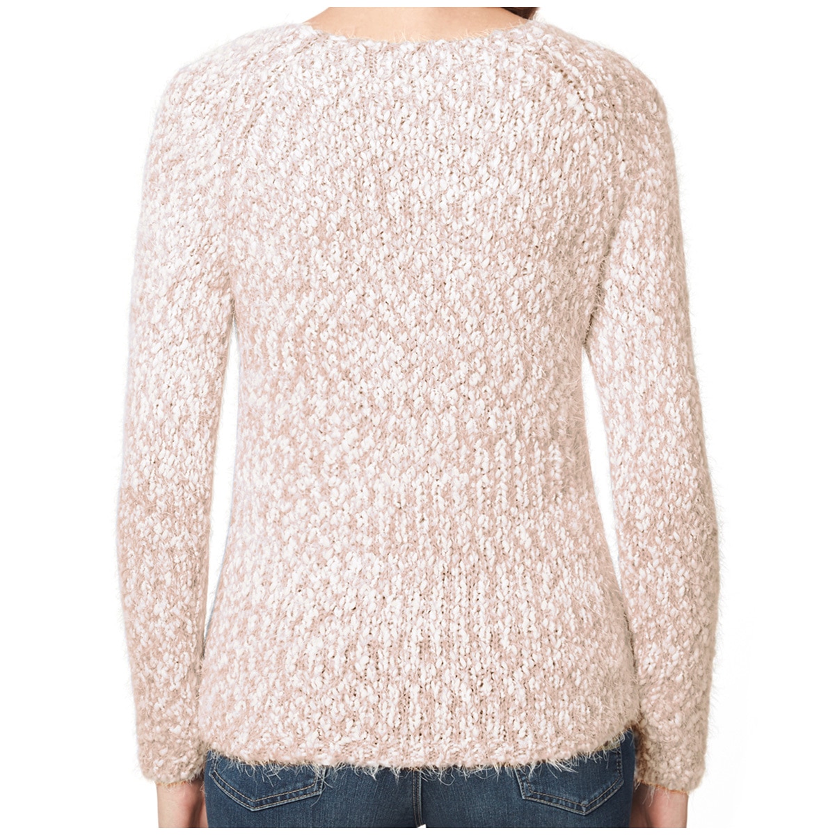 Buffalo Eyelash Sweater - Dusty Pink