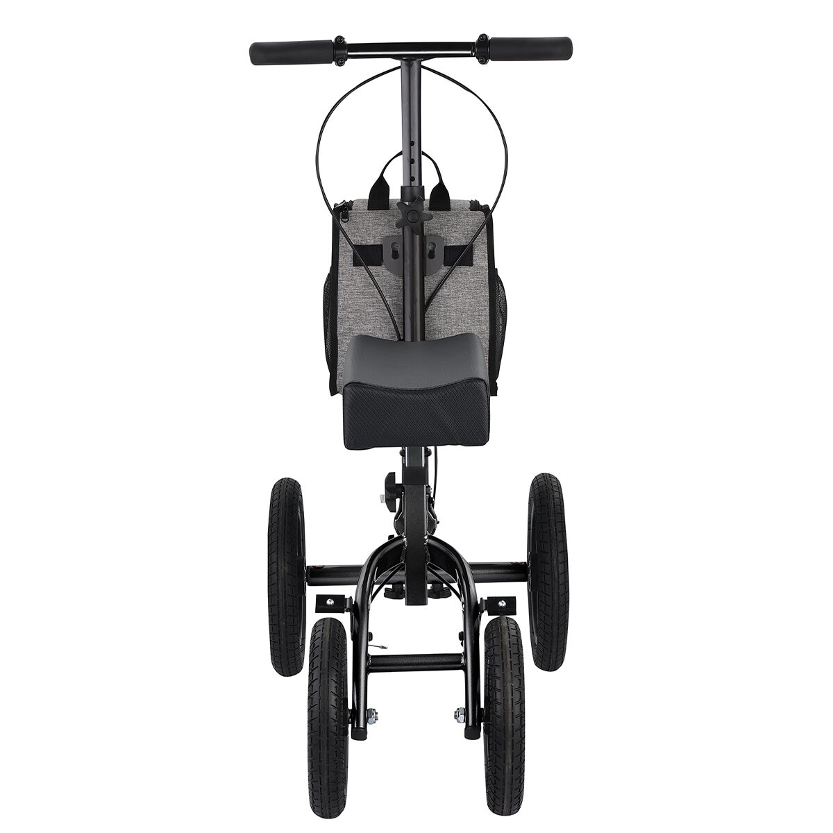 Altus Knee Scooter Walker Pneumatic Tires Black