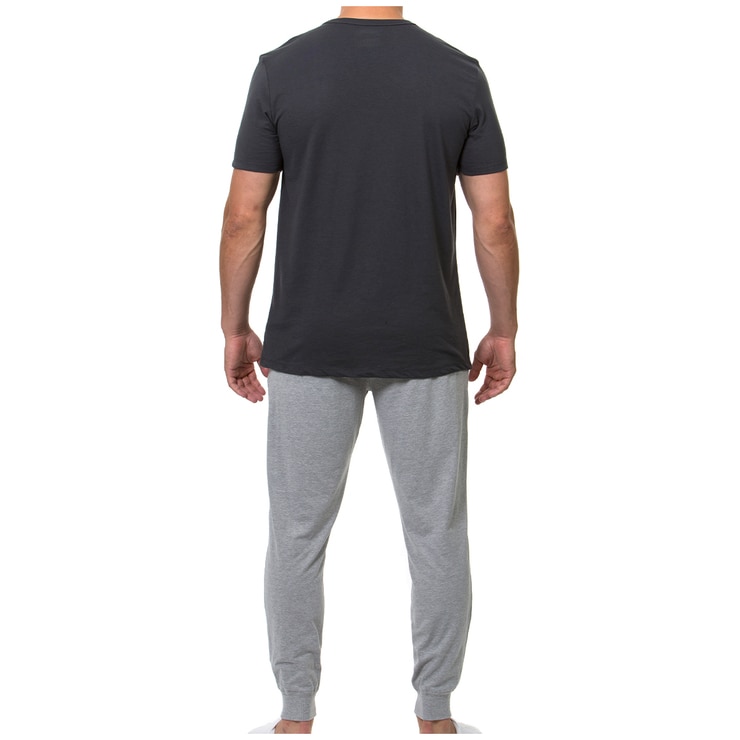 Calvin Klein Short Sleeve Men's Pyjamas Grey/Charcoal Costco Australia