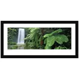 Ken Duncan Millaa Millaa Falls QLD Black Framed Print 140 x 75 cm