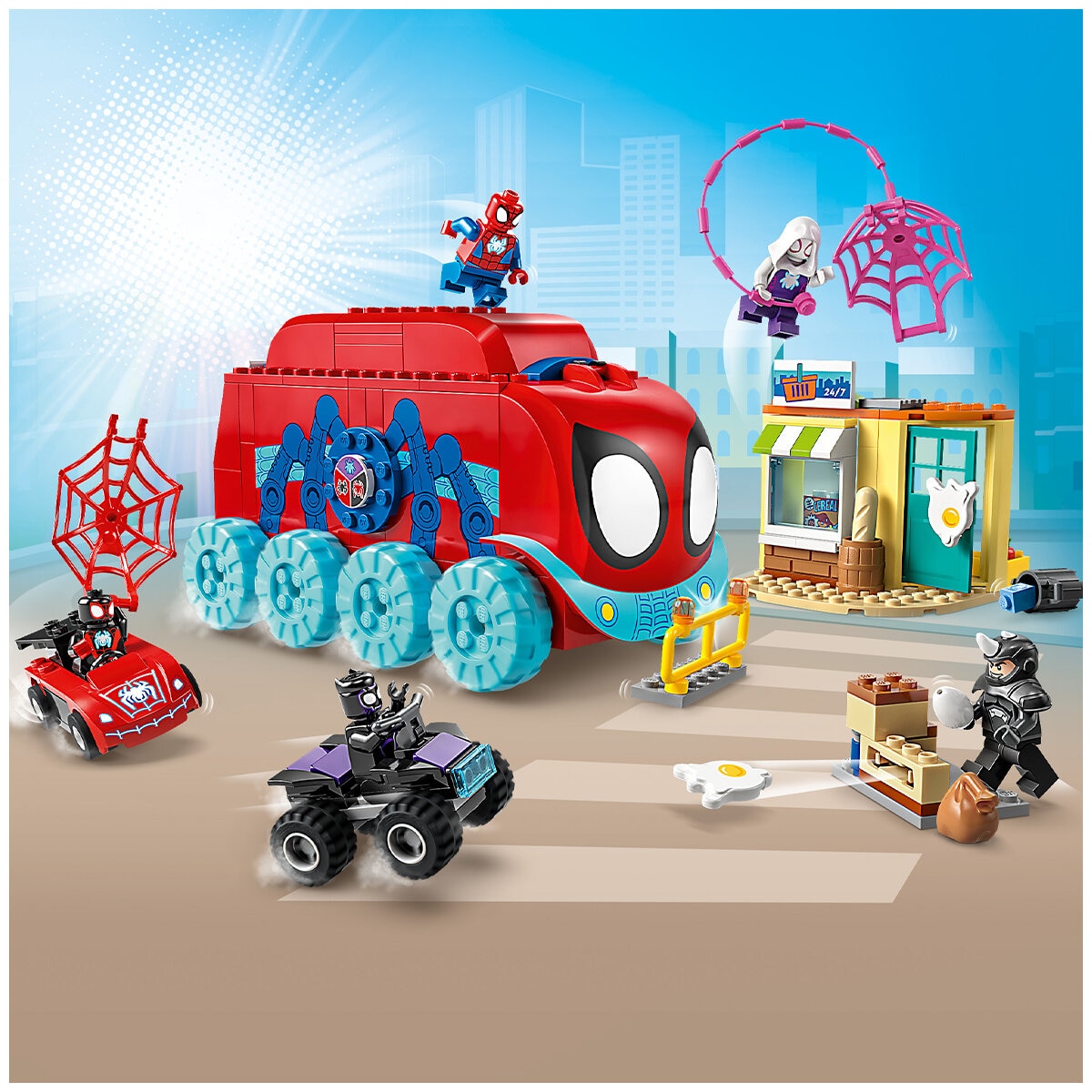 LEGO spidey team spidey's mobile hq