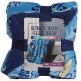 Life Comfort Ultimate Kids Sherpa Throw 101cm x 127cm