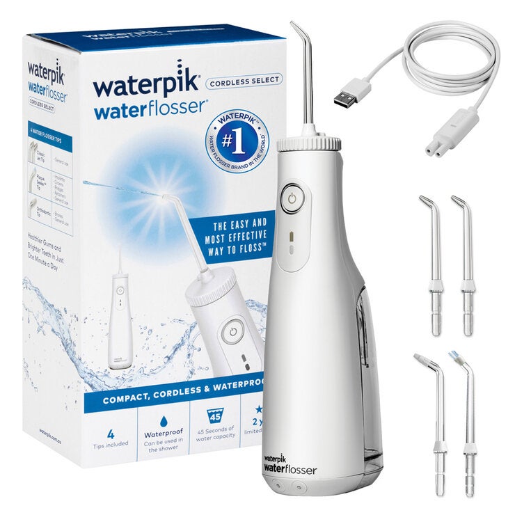 Waterpik Cordless Select Water Flosser White WF-10A010 Waterpik Cordless Select Water Flosser White WF-10A010