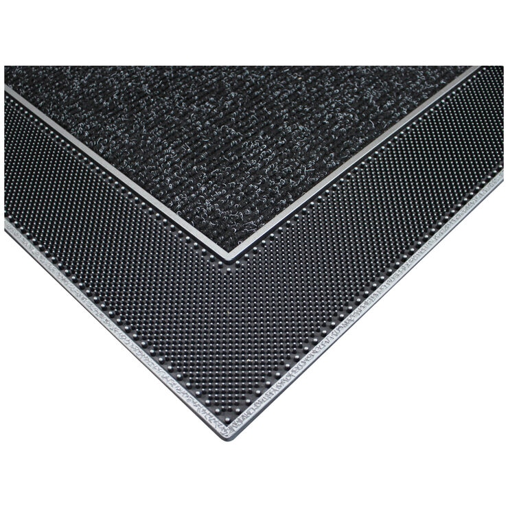 Modern Homes Rain Design Floor Mat 60X90cm Grey