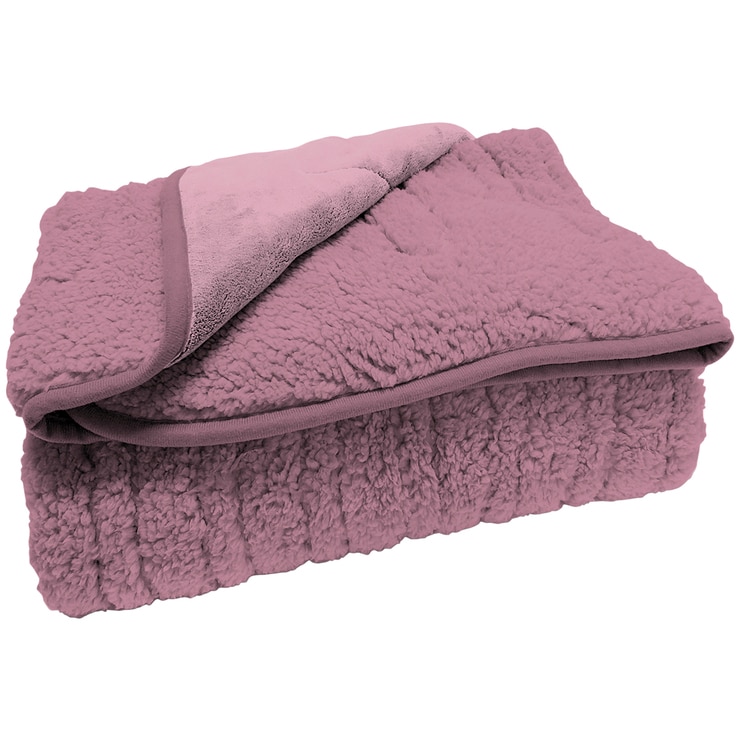 Onkaparinga Home Reversible Heated Throw Purple Costco Australia