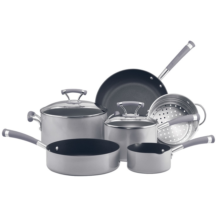Circulon Contempo Silver Cookware Set 6pc Costco Australia