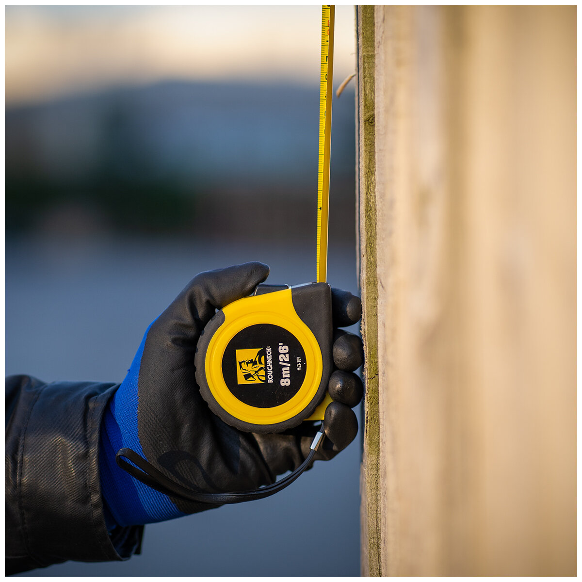 Roughneck E Z Read Tape Measure Set 3 Piece 3mm 5M And 8M