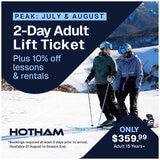 Hotham Lift Ticket Peak Season Adult 2 Day Hotham Lift Ticket Peak Season Adult 2 Day