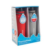ThermoFlask Insulated Stainless Steel Bottles 2pk x 1.2L