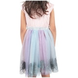 Zunie Girls' Dress - Pink Multi