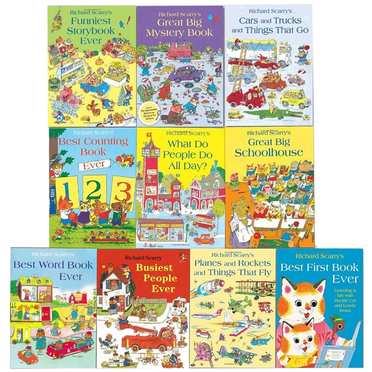 Richard Scarry Children's Books Collection Costco Australia